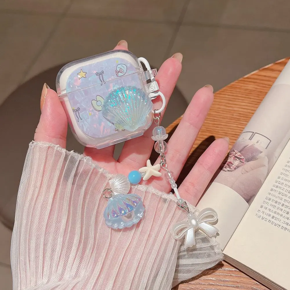 Case For TWS Pro4 Air Pro4 Soft Cartoon Earphone Case Bluetooth Headset Protective Cover With Keychain For Redmi Buds 6Play Box