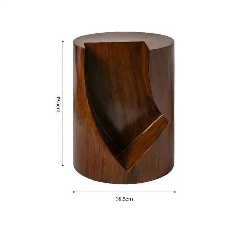 

Customizable Vintage Coffee Table Sofa End Table Small Solid Wood Tea Table Corner Stool Nightstand Side