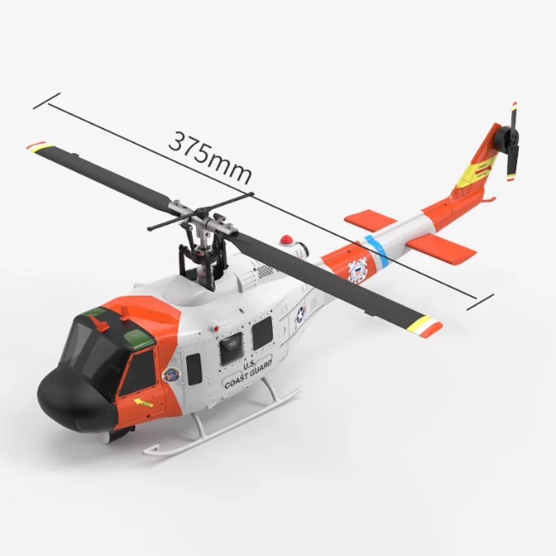 Yuxiang F07s Remote-Controlled Combat Helicopter Uh-1 Huey with GPS Automatic Return Fixed-Wing RC Airplane Toy Model