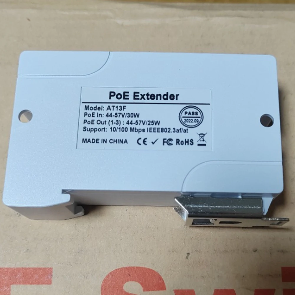 1 bis 3 Port Poe Extender passiv kaskadi erbar iee802.3af für IP Port Transmission Extender für Poe Switch NVR IP (1 Stück)