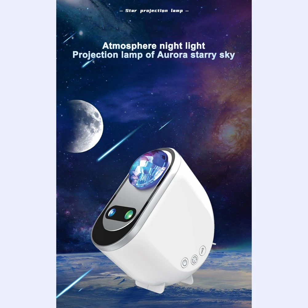 Imagem -03 - Bluetooth Aurora Boreal Projetor Galaxy Star Night Light Decoração do Quarto de Casa Quarto Luminárias Decorativas Presente