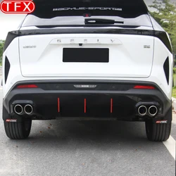 Geely Cityray 2024 2025 자동차 범퍼 반사 스티커, 장식용 밝은 스트립 전용 후면 안개등 스트립 액세서리