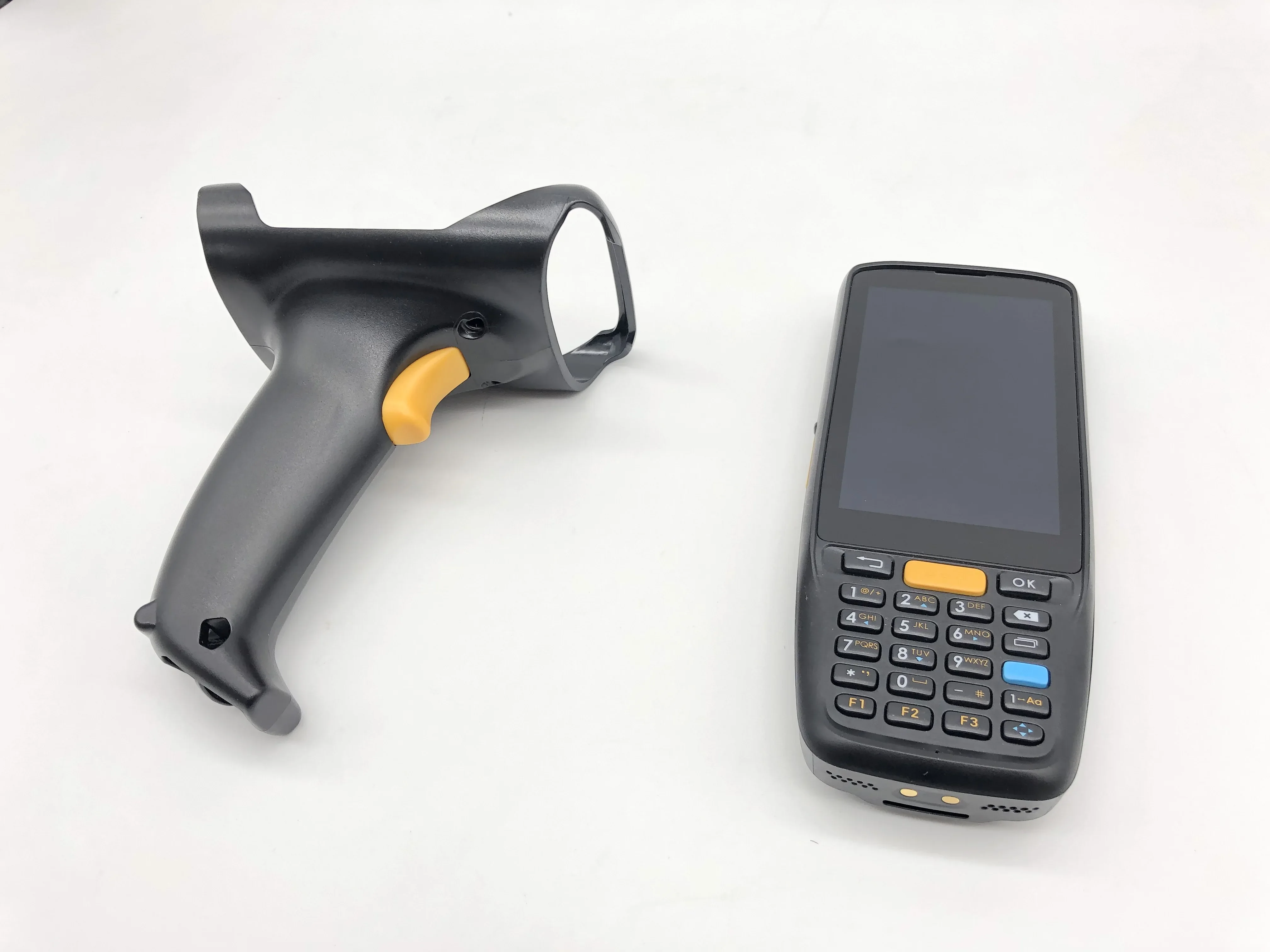 Unimes Industrial Pda Android9.0 Os Handheld Pda With 2d Laser Barcode Scanner & Handle
