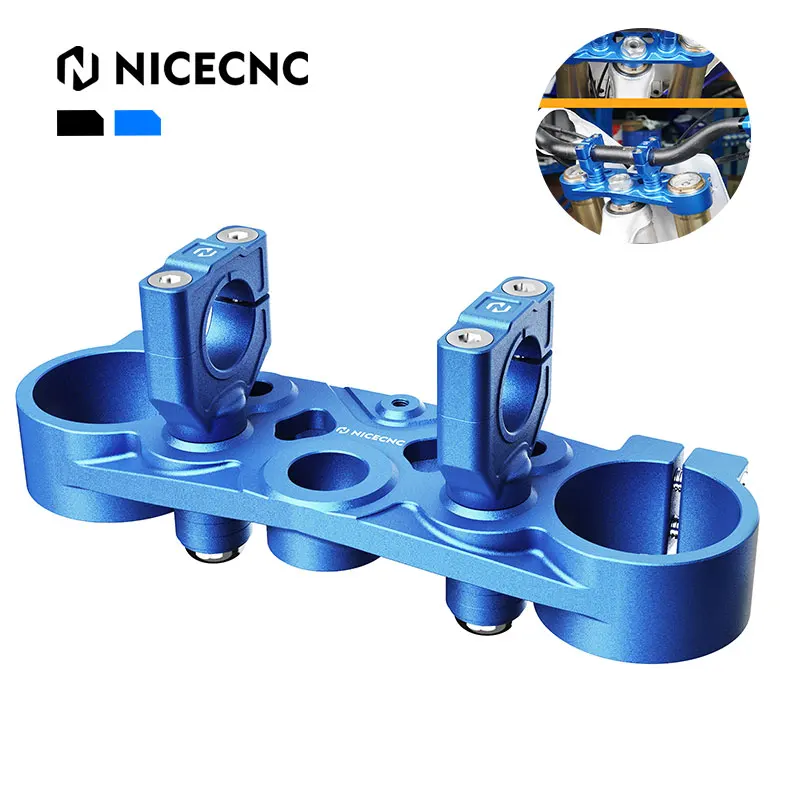 

NiceCNC For Yamaha YZ 125 250 250X YZ125 YZ250 YZ250X 2018-2023 YZ125X 2020-2023 Front Fork Lowering Triple Tree Upper Top Clamp