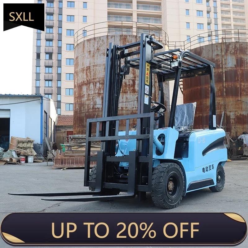 SXLL Portable electric forklift 1 ton 2 tons 3 tons capacity value electric forklift