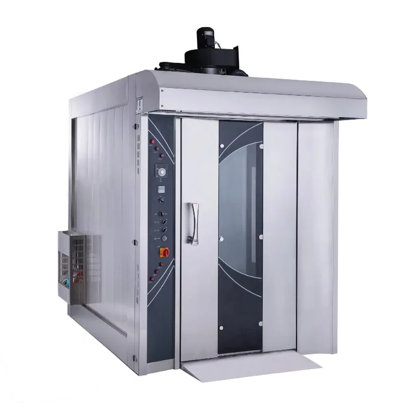 Bakery Equipment Rotary Oven 32 Trays Rotary Bake Baking Oven for Commercial High Efficiency Custom