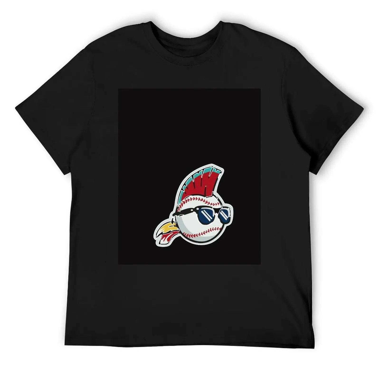 

Major League Mohawk T-Shirt luxury t-shirt luxury designer tops sports fans T-shirts for men cotton