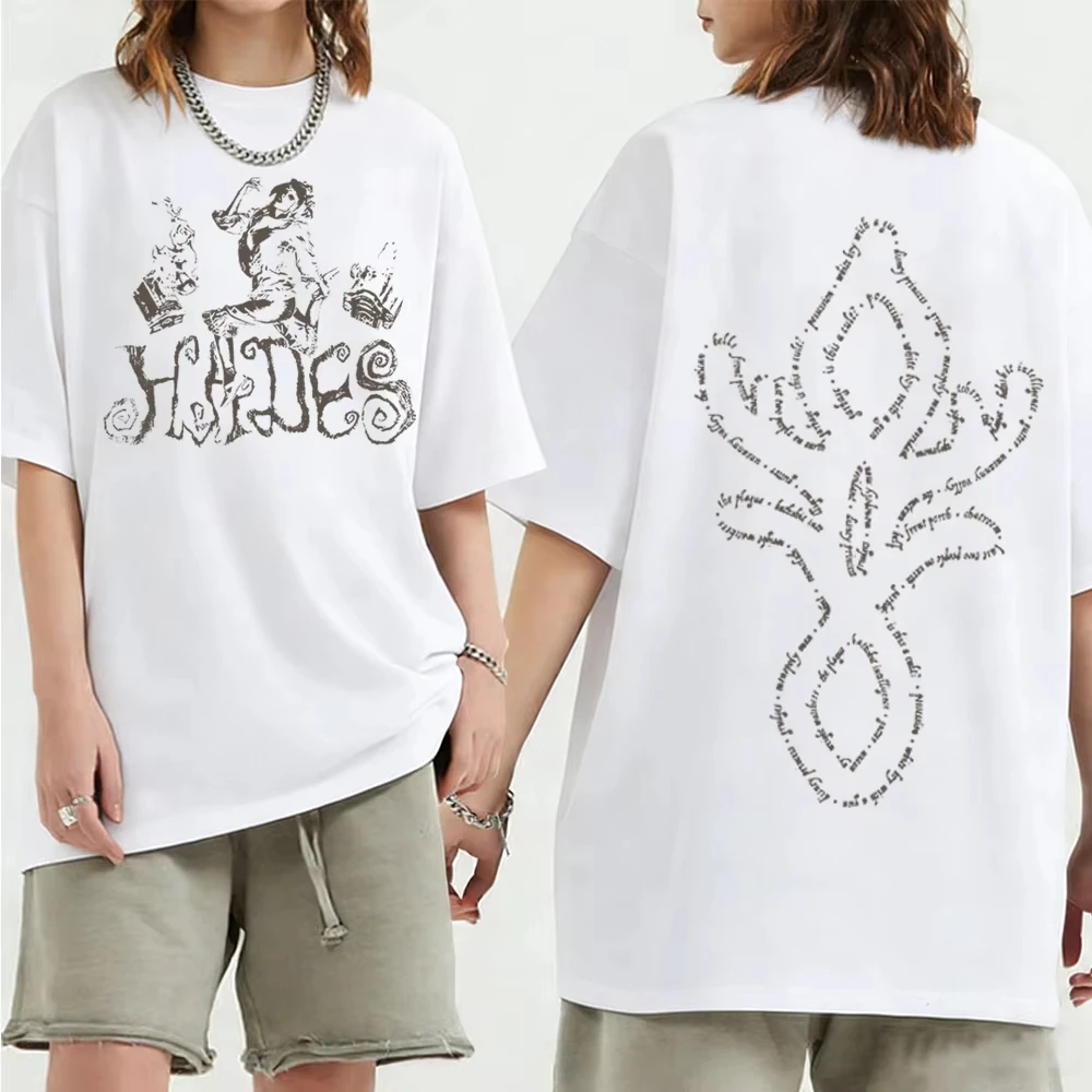 Popular 2026 Album Hades Melanie-Martinez T-shirt Man Woman Harajuku Short Sleeve O-neck Casual Shirt