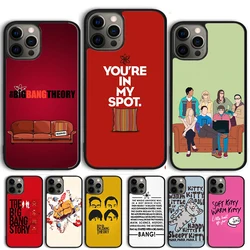 The Big Bang Theory Phone Case Cover For iPhone 16 15 11 13 14 Pro Max 12 mini Plus X XS Max XR Fundas