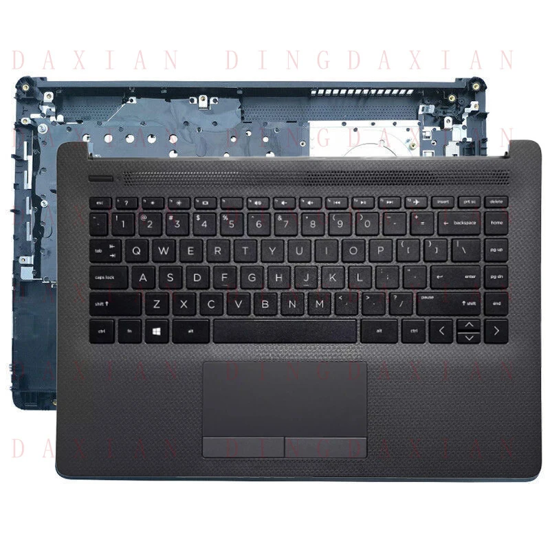 

AA New for HP 14-CK 14-CM Gray Upper Palmrest US Keyboard w/Touchpad L23491-001