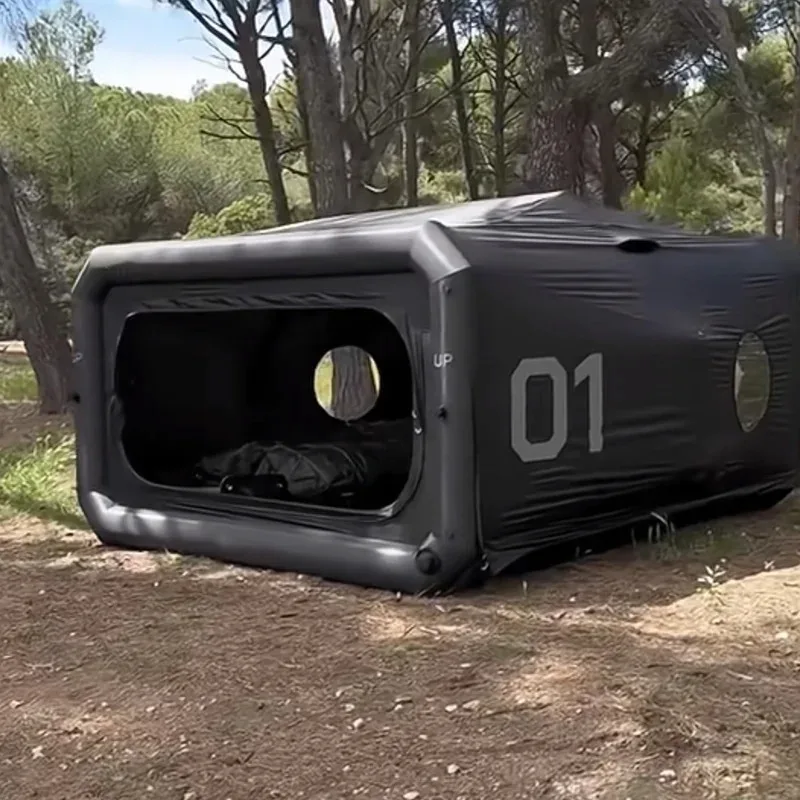 

Outdoor Waterproof Large High Quality Portable Hiking Folding Outdoor Inflatable Tent Square Family Camping Tents