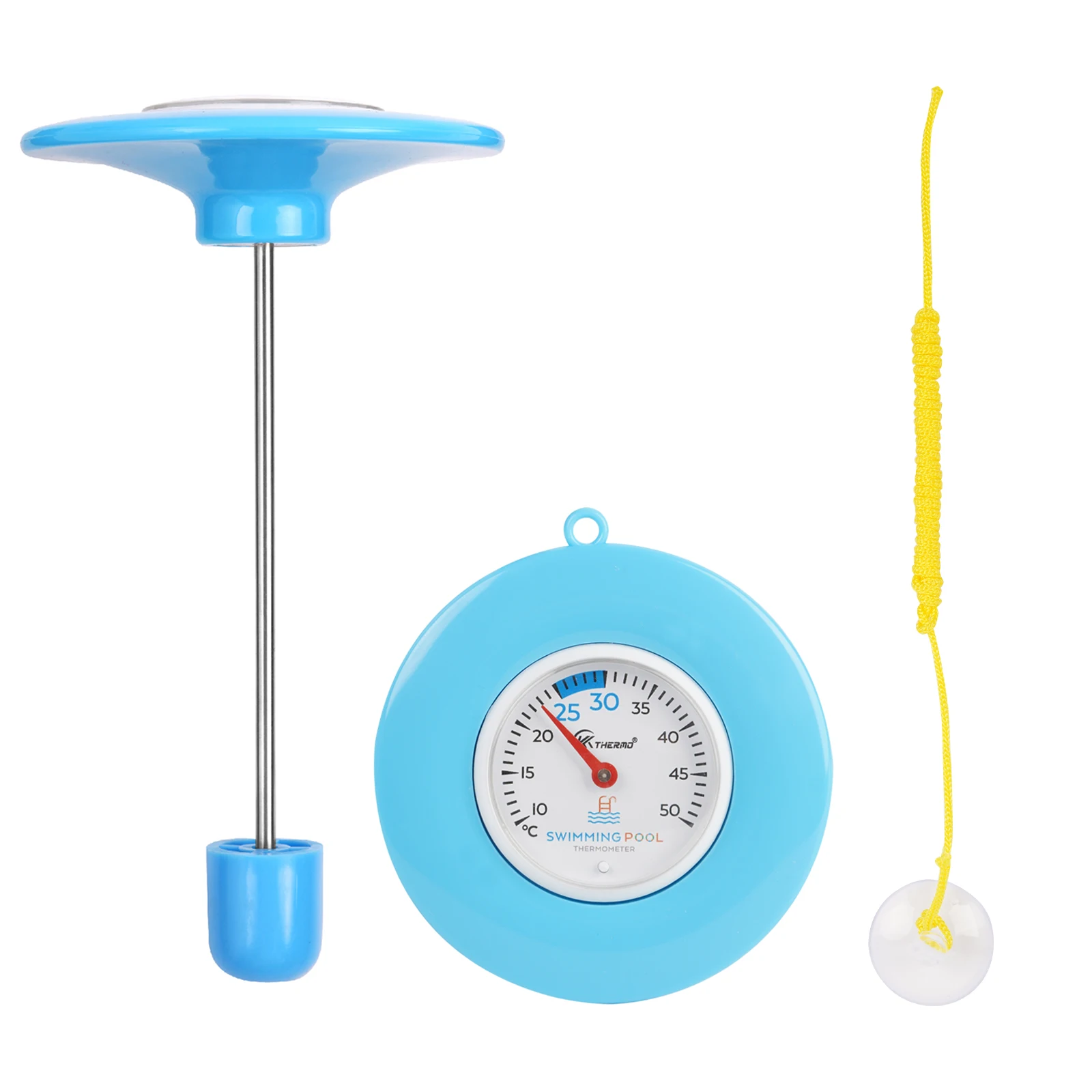 Picture 7: Floating Pool Thermometer 10-50°C,Swimming Pool Thermometer,Poolside Thermometer,Hot Tub Thermometer,Best Pool Thermometer
