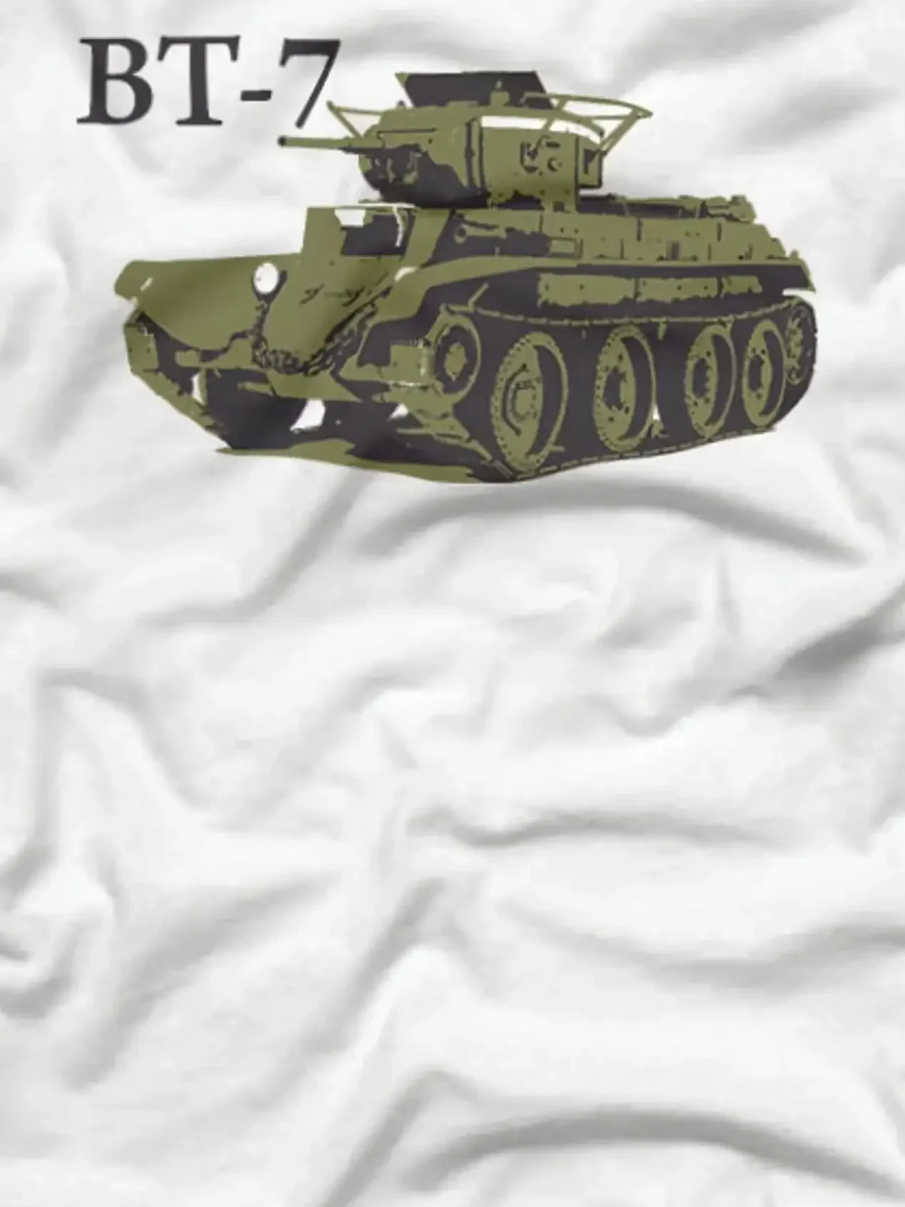 

Russian Soviet UDSSR WWII Panzer BT-7 Cavalry Tank T-Shirt. Summer Cotton Short Sleeve O-Neck Mens T Shirt New S-3XL