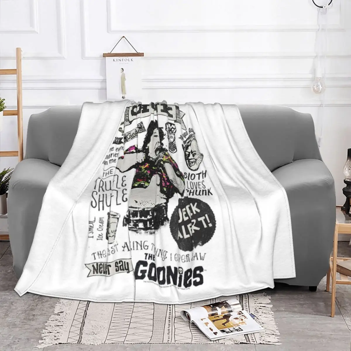 The Goonies TV Series Blanket Velvet Chunk Soft Throw Blankets for Home Couch Bedspread