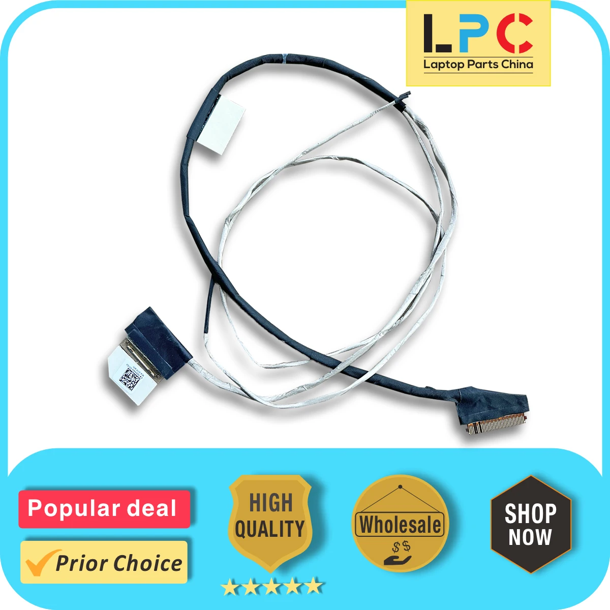 

LCD Video Cable for Dell Inspiron 15 5000 5570 Latitude 3590 New Laptop LCD LVDS Display Video Screen Flex Cable 0DDHWX