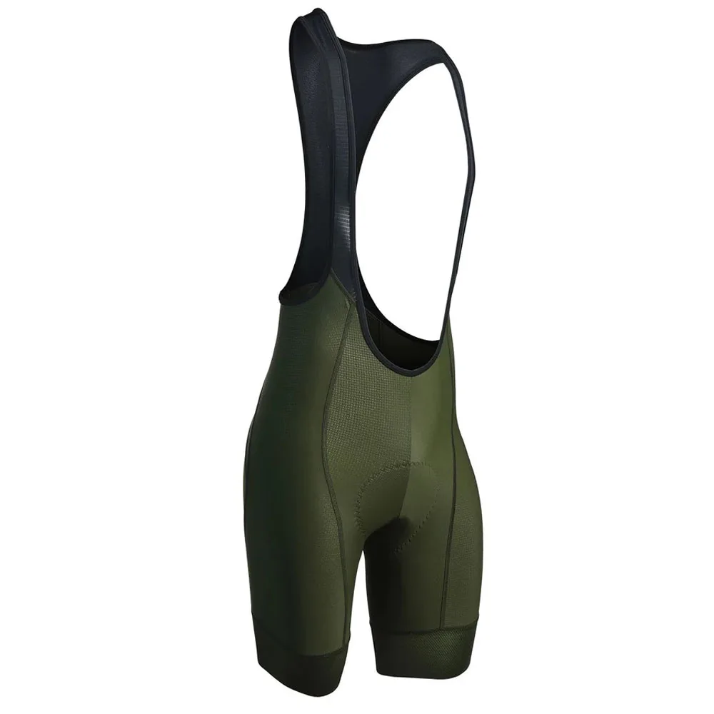 New Arrival Customized Cycling Bib Shorts Men Padded Anti Bacterial Spandex Nylon Mesh Short