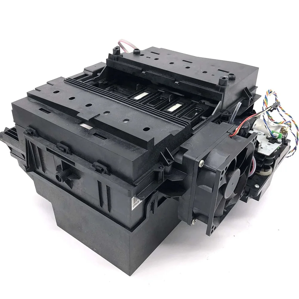 Ink Suction Mechanism Printhead Capping System Built-in Micro-switch Spring Loaded Components Organized Cable Routing