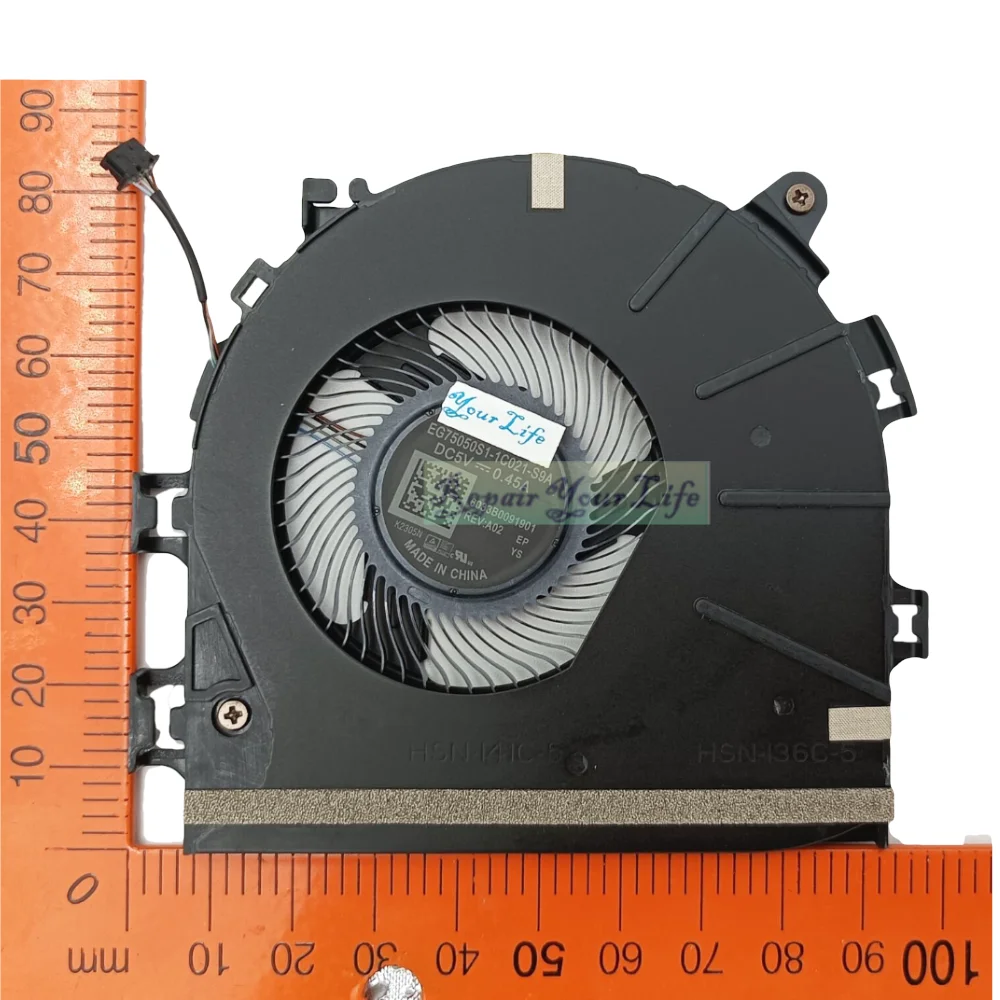 Laptop CPU Cooling Fan for HP ZBook Firefly 15 G7 G8 Mobile Workstation Notebook PC Cooler M05520-001 M38312-001 DC5V 0.45A