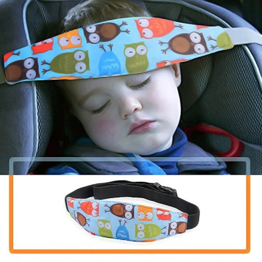 Head Support for Stroller Car Seat - Head Band Strap Headrest for Sleeping Traveling for Toddler Child Baby Infant