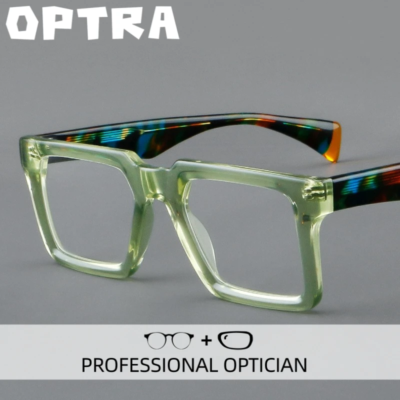 

OPTRA UV Protectio Reading Glasses Round Men High Quality Anti Blue Ray Eyeglasses Customized Prescription Optical Eyewear