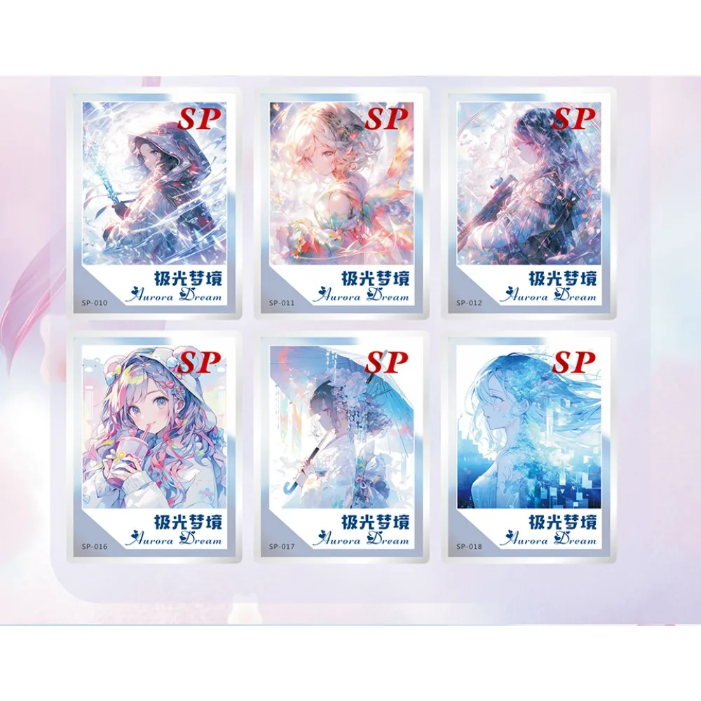 Wholesale Dream Spirit Goddess Story Collection Cards For Child Full Set Anime Beautiful Girl Gorgeous Dress Series Cards Gifts