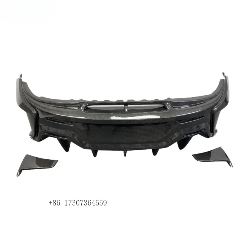 

Высококачественный комплект кузова из углеродного волокна в стиле 600LT, диффузор заднего бампера для McLaren 540C 570S 570GT