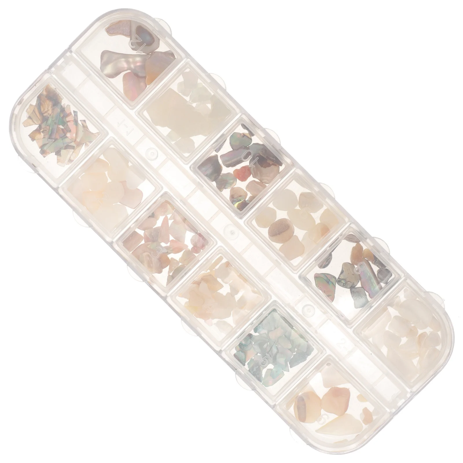 

1 Box Nail Art Shell Charms Colorful Irregular Seashell Slices for Nail Decor and DIY Manicure Supplies Manicure Charms