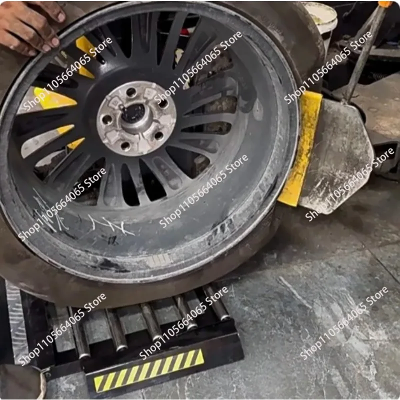Fast Tire Rolling Plate Sliding Base Tire Roller Plate Tire Shovel  Roller Plate, Auxiliary Shovel Cutting Labor-saving  1pcs