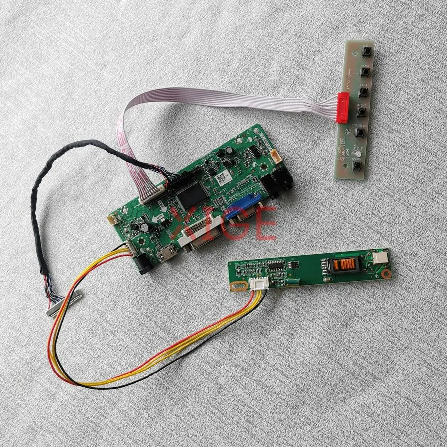 

Для HT15X34 LQ150X1LH LQ150X1LB CLAA150XH01 комплект платы привода матричного контроллера 1024*768 1-CCFL LVDS 30-контактный HDMI + DVI + VGA 1024x768