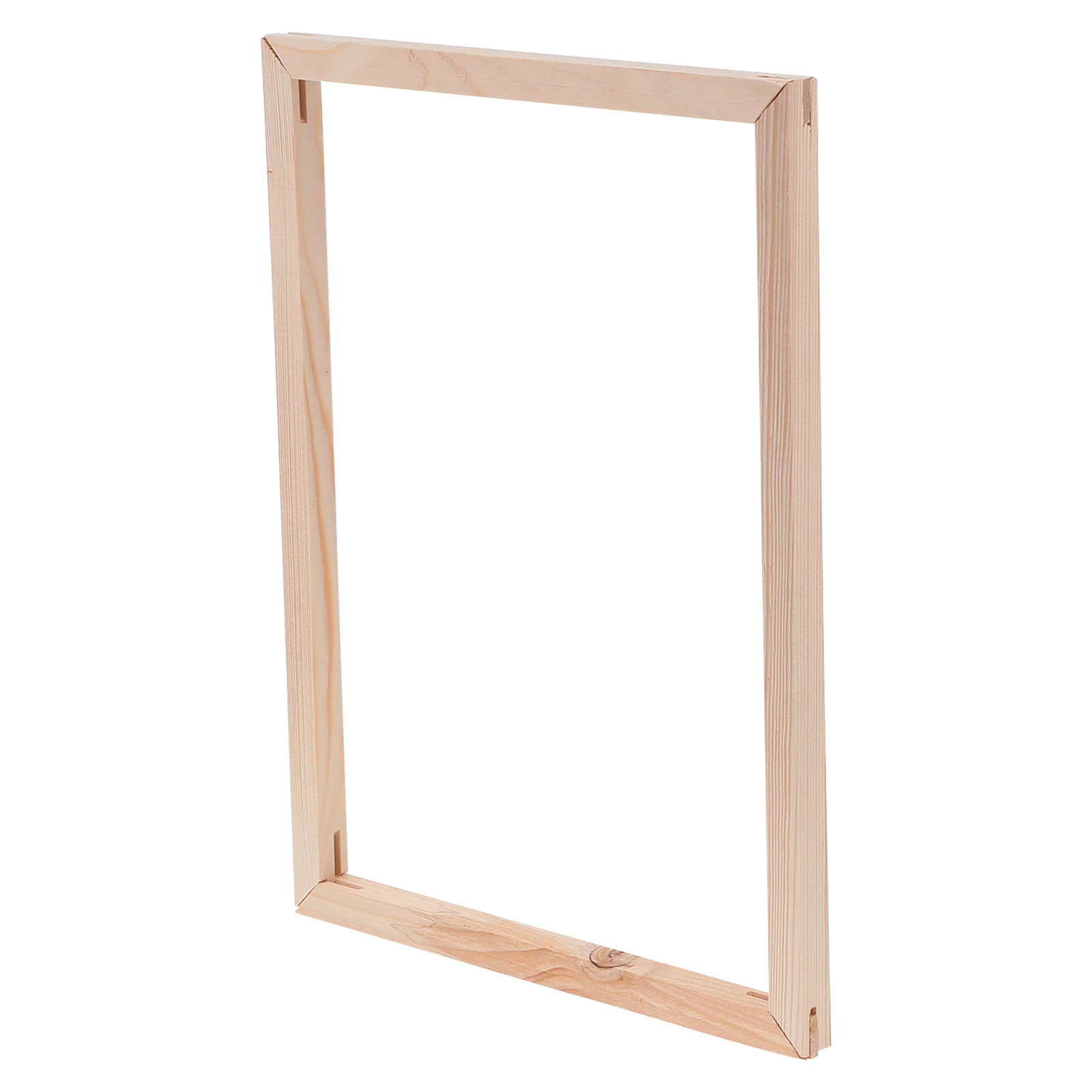 

Solid Wood Picture Frame 30x40cm Smooth Surface DIY Oil Painting Canvas Easy Install Long Lasting Durability