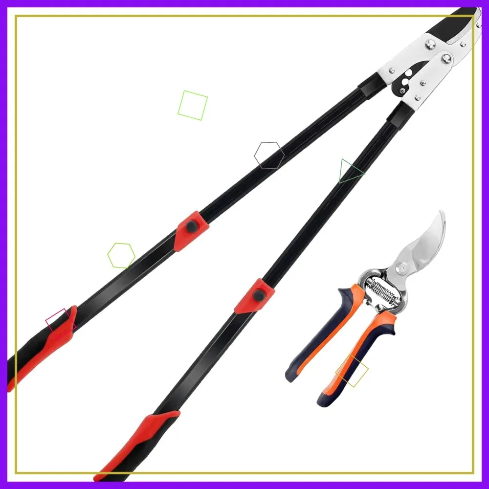 

Сверхмощный выдвижной нож для деревьев 28-41 дюймов, резак для ветвей блочного действия для садитеров