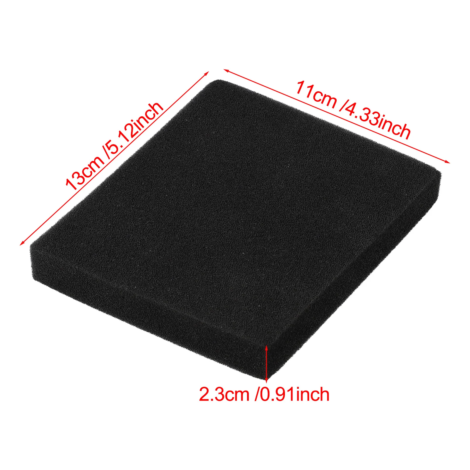 

Engine Repair Replacement Air Filter Engine Air Filter Black Easy Installation Optimal Dimensions For Mountfield RV40