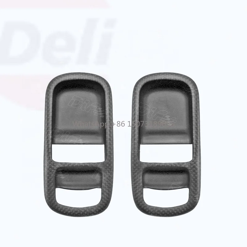 

Высококачественные внутренние детали для Nissan Skyline R32 GTR, матовая пара отделки внутренней чашки из углеродного волокна (замена)