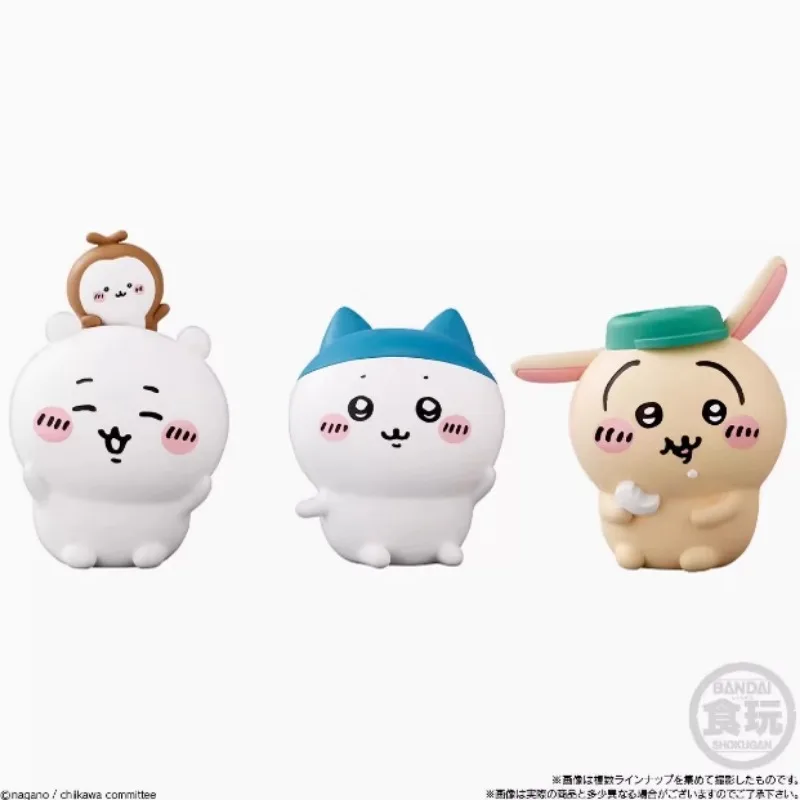 Bandai original genuíno brinquedo de doces chiikawa anime figura amigos série 4 figura de ação brinquedos para crianças presentes modelo