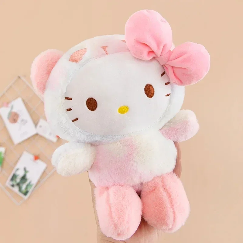 Sanrio 25cm olá kitty kuromi mymelody cinnamorol kawaii anime brinquedos de pelúcia macio boneca plushie travesseiro decoração de presente de natal **