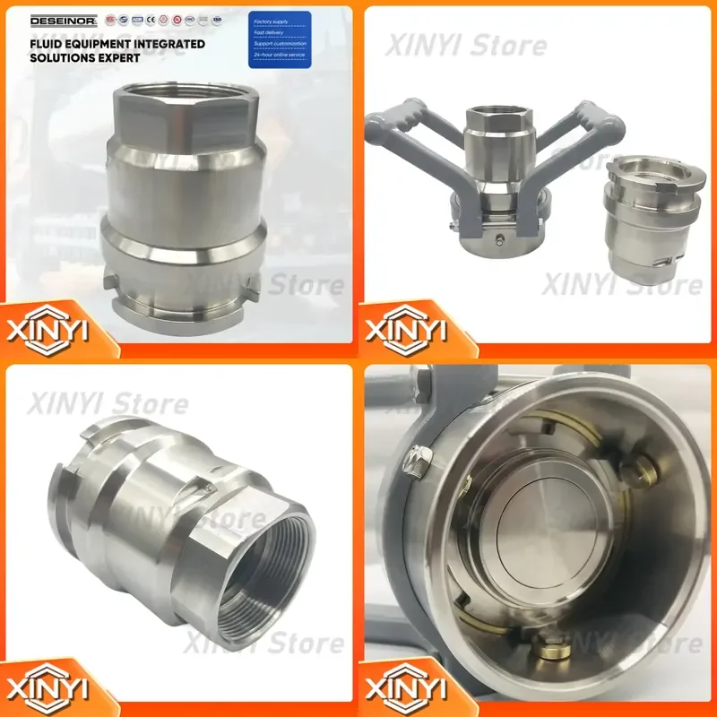 for Fuel Tanker Accessories Fluid Safety Components Dry Joint Dry Disconnect Coupling