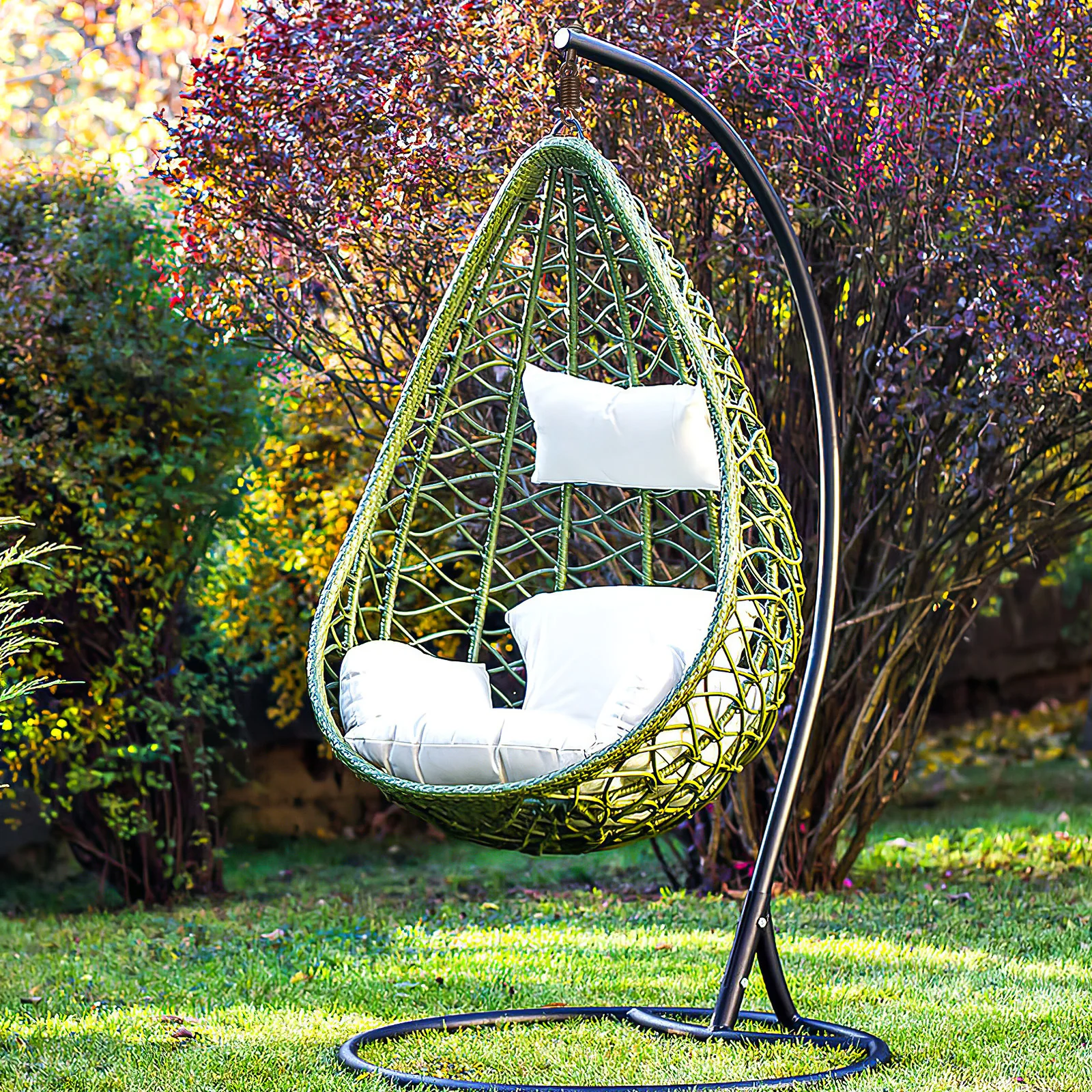 

1Set Hammock Spring Hook Replacement Kit Hanging Chair Accessories Durable Stainless Steel for Porch Swings Punching Bags Garden