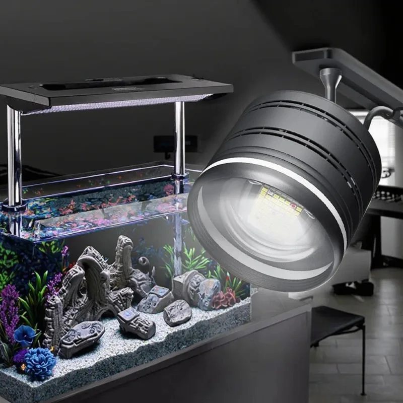 

Full Spectrum WRGB LED Lamp for Aquariums Waterproof Aquatic Plant Ornamental Fish Lamp Eco-Friendly Metal Product Accessory