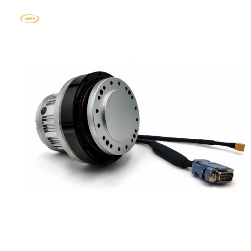 

Jupiter 24 В 36 В постоянного тока бесщеточный тяжелый Bldc роботизированный шпиндель серводвигатель с прямым приводом 48 В четвероногий робот Bldc Driver MotorM