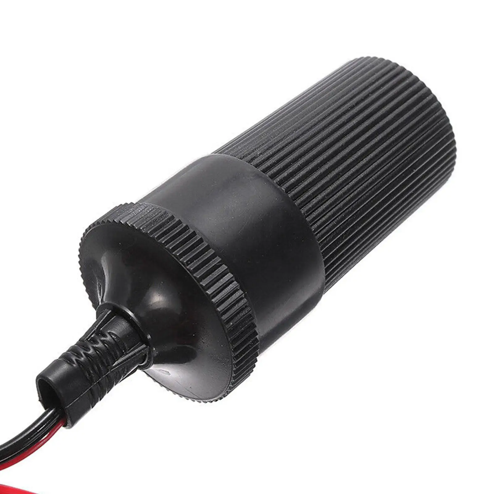 12V Car High Power Pure Copper Battery with Clip To Cigarette Lighter Female Socket Volt 220W Car Socket Plug