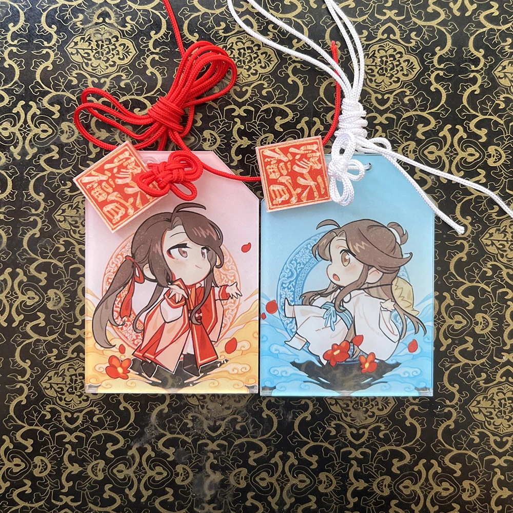Tian Guan Ci Fu: Segen der Himmelsbeamten Halloween-Standfigur Anime Cosplay Xie Lian Hua Cheng Amulett Weihnachtsdekoration Geschenke Sammlerstück – Detail 13
