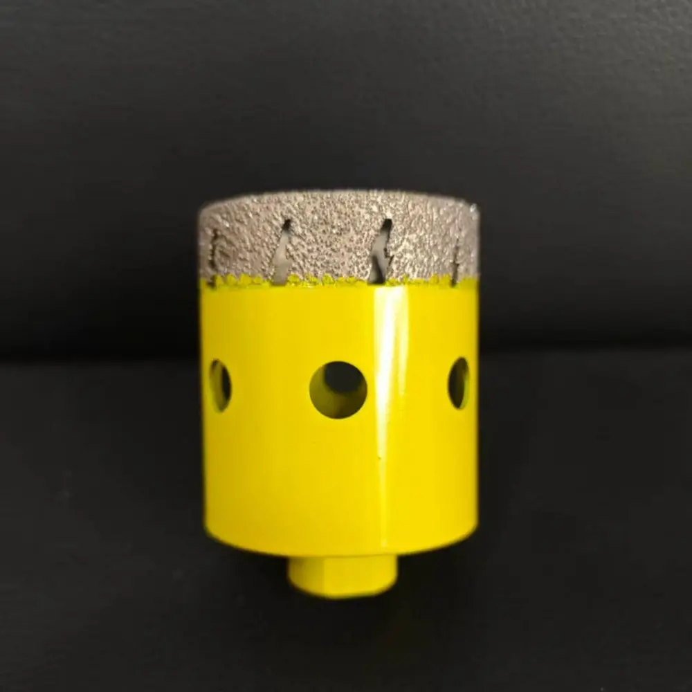 Standard Fit M10 Thread Angle Grinder 20-50mm Smooth Cutting Drill Bit Easy Mounting Sharp Diamond Hole Opener Marble