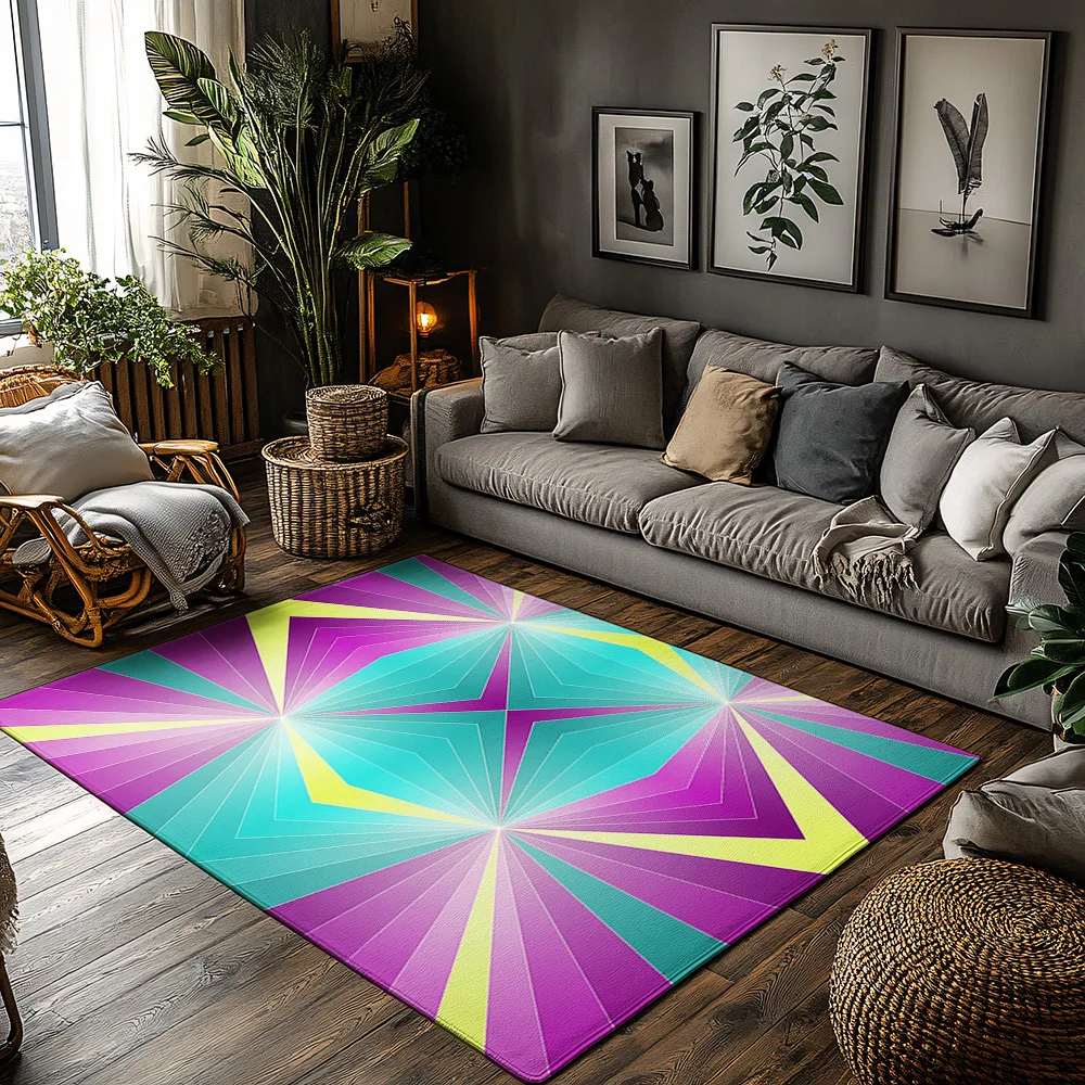 

Stylish Modern Abstract Area Rug Non Slip Floor Mat Living Room Bedroom Home Decor Indoor Outdoor Accent Rug Washable Doormat