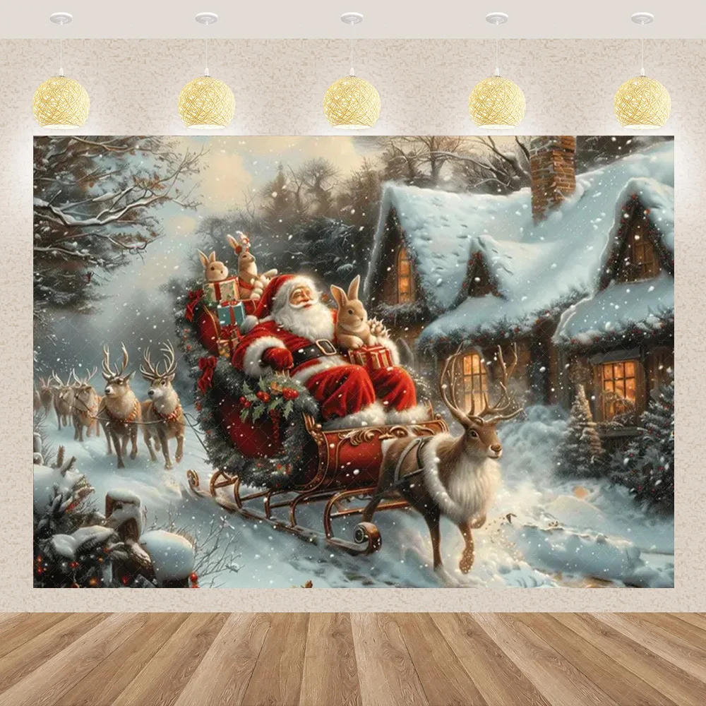 Рисунок 5 - Милый Санта-магазин Клаус с Рождеством