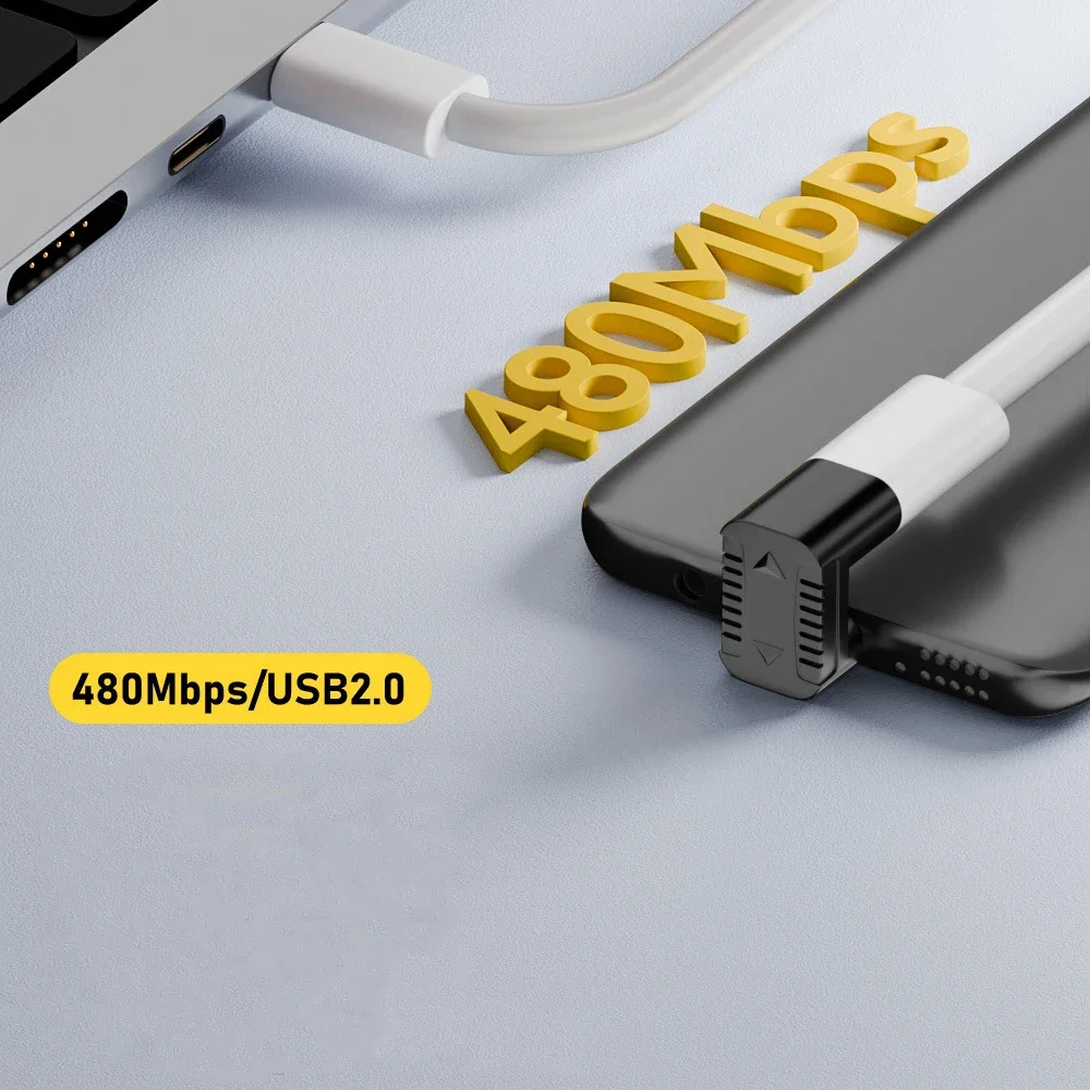 USB 2.0 typ-C żeński do Micro-USB męski 90 stopni w lewo/w prawo kształt U 5V 2A złącze ładowania dla telefon z systemem Android tabletów