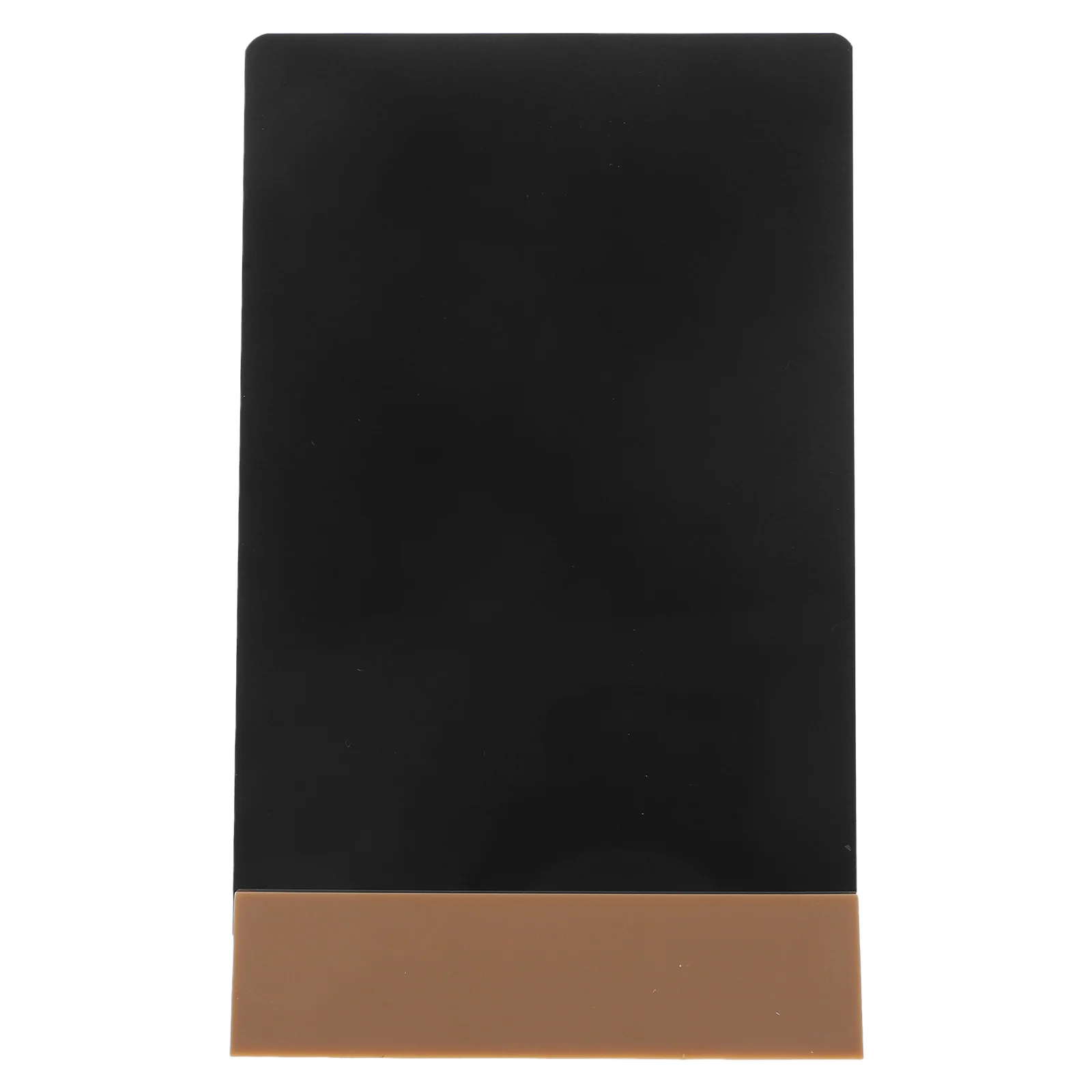 

Small ABS Plastic Chalkboard Sign Message Board Desktop Writing Board for Shop Cafe Buffet Mini Chalkboard Tags Table Blackboard