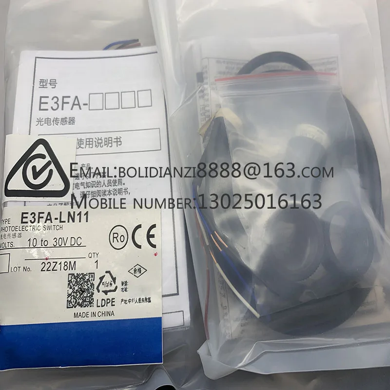 Baru fotolistrik switch sensor E3FA-LP21/LN21/LN12/LP12/LP22/LN22 satu tahun garansi tersedia