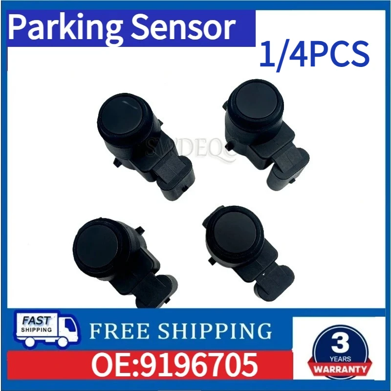 

1/4 PCS 9196705 Car Parking Assist Sensor For BMW E81 E82 E84 E87 E88 E90 E91 E92 E93 Parking Sensor 66209196705 66206934308
