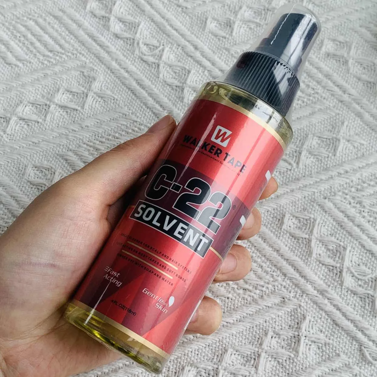 

118 мл Средство для удаления клея C22Walker Спрей для удаления ленты C-22 Средство для удаления растворителей кожи головы и волос Быстрое действия на большинстве лентх