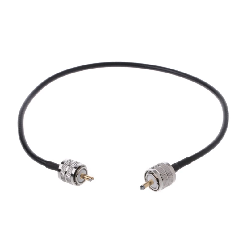 Varón frecuencia ultraelevada PL259 del conector cable coaxial del RF cable en masculino PL259 RG58 5